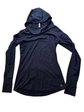 GAPFit XS Hoodie Stretchie Hooded Pullover. Dark Blue.  Athletic Women's XS